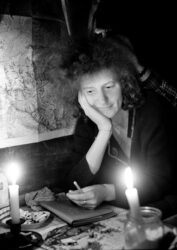 Sierpień'73. Ewka Młodkowska z rydzem we włosach