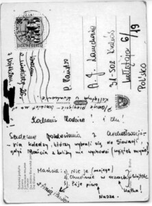 Sierpień'73. Kartka ze Słowacji. Pytanie czy rodzice po przeczytaniu takiej kartki mogli być o dziecko spokojni?
