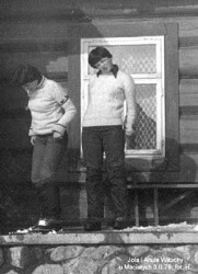 Jola i Anula Wituchy u Maciatych. 3 II 1979, fot. H.