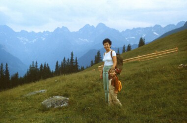 Lipiec'84. Jadzia i Ania.